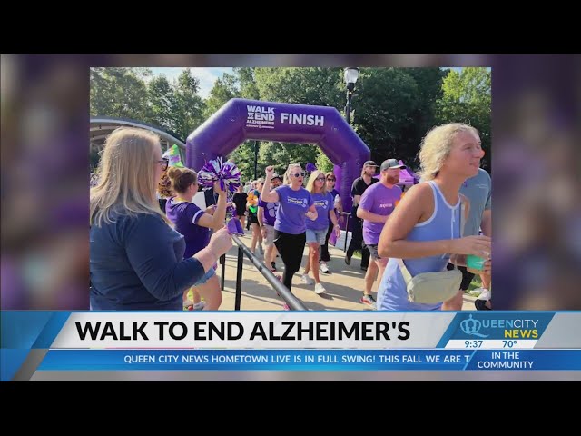 ⁣Walk to End Alzheimer's in Mooresville