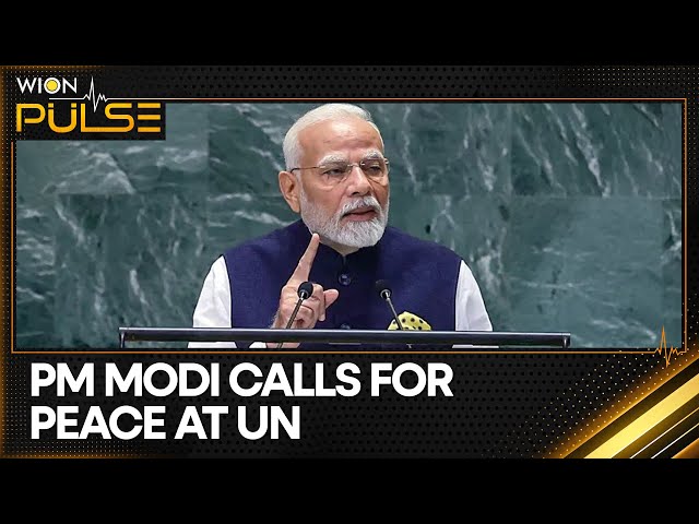 ⁣Indian Prime Minister Modi Addresses 'Summit of the Future' In New York | World News | WIO