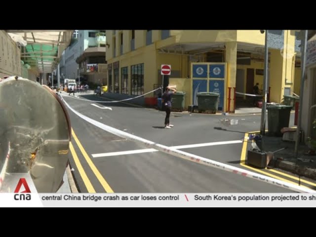 ⁣Man charged with murder in Little India brawl that left 1 dead, 2 injured