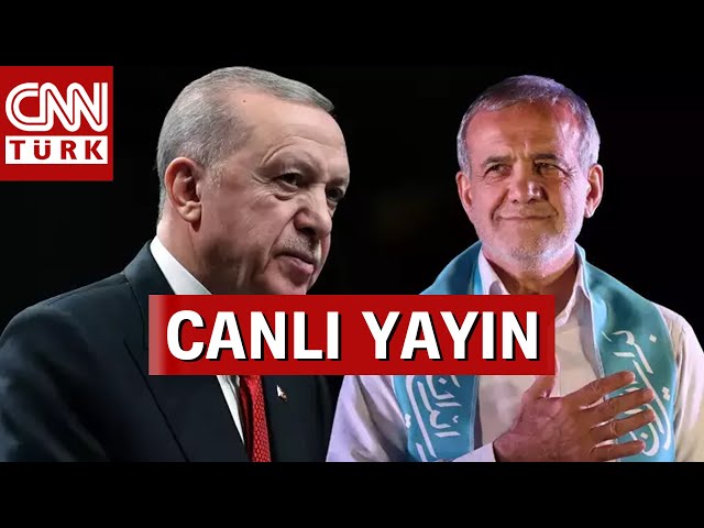 Erdoğan - Pezeşkiyan Görüşmesi Başlıyor! #CANLI