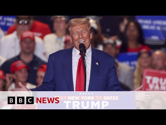 ⁣New wave of disinformation ahead of US election | BBC News