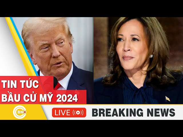 ⁣TRỰC TIẾP: Ông Trump có lợi thế khi bà Harris “trúng đòn”, cục diện rối loạn? | Bầu cử Mỹ 2024