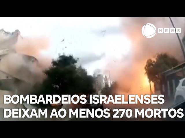 Mais de 270 pessoas morreram em bombardeios israelenses no Líbano