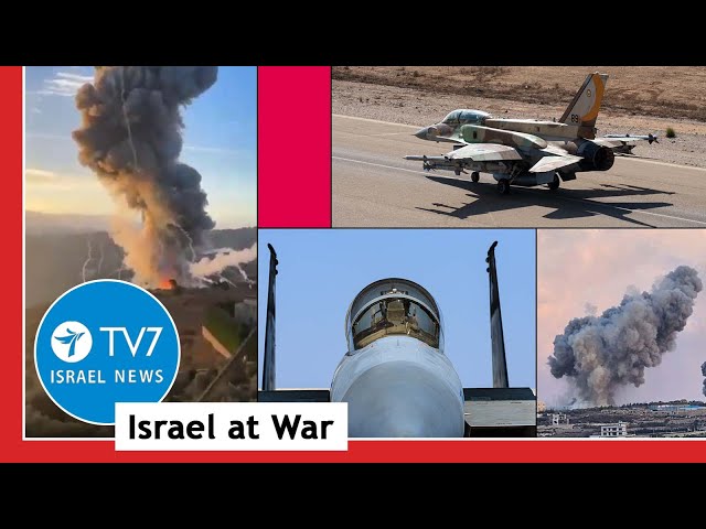 ⁣Israel launches heavy offensive vs Hezbollah; U.S. aims to limit spillover TV7 Israel News 23.09.24