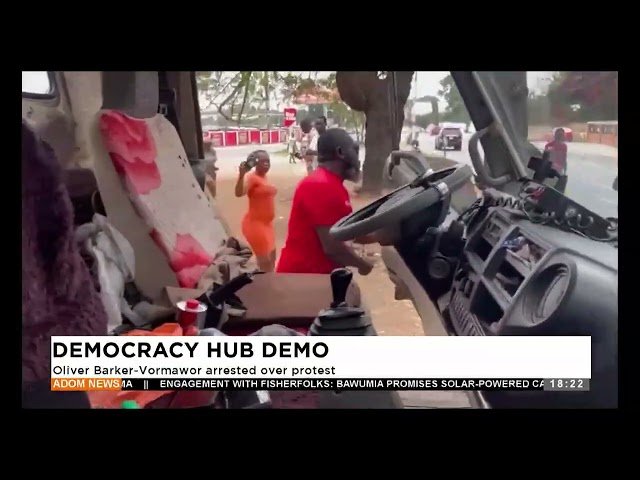 ⁣Oliver Barker-Vormawor arrested over protest- Adom TV Evening News (23-09-24)