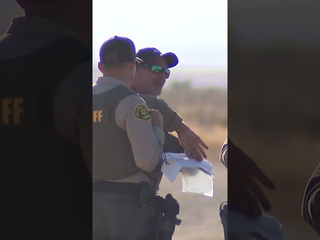 ⁣Planes collide mid-air in Southern California desert