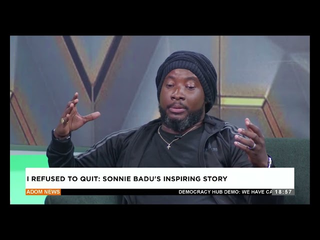 I refused to quit: Sonnie Badu's inspiring story- Adom TV Evening News (23-09-24)