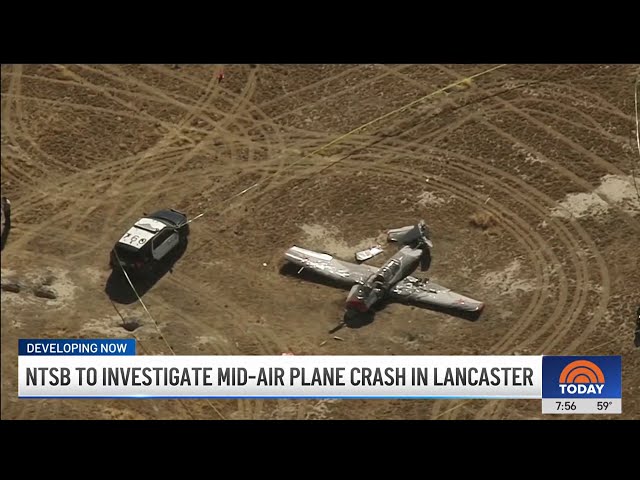 NTSB to investigate mid-air plane crash in Lancaster