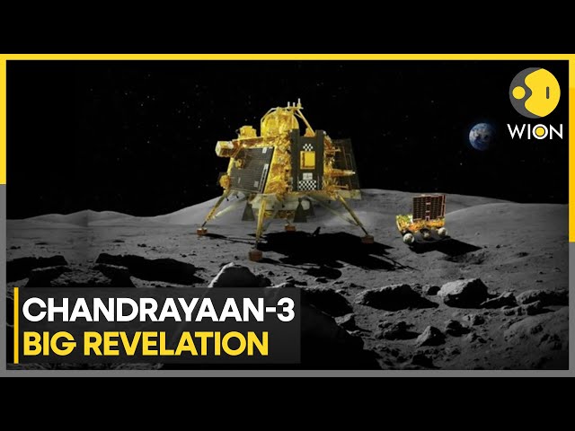 ⁣Chandrayaan-3: Pragyan Rover Discovers 160 Km Wide Crater On Moon | WION