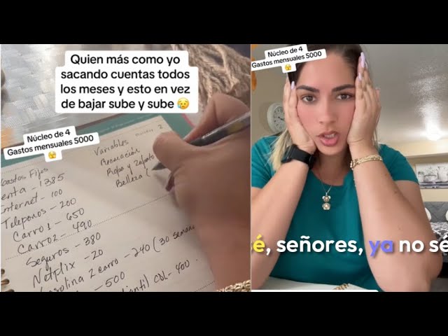 ⁣Cubana en Texas ahogada con gastos fijos de más de $5 mil al mes "No sé dónde más puedo economi