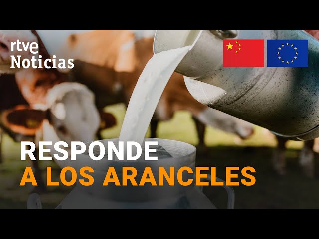 BRUSELAS lleva a la OMC la INVESTIGACIÓN de CHINA a los PRODUCTOS LÁCTEOS europeos | RTVE