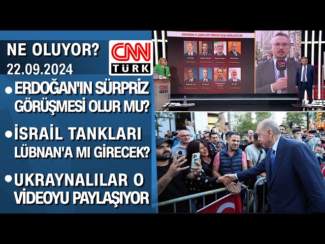 ⁣Erdoğan'ın BM'de sürpriz görüşmesi olur mu? İsrail Lübnan'ı işgal mi edecek? - Ne Olu