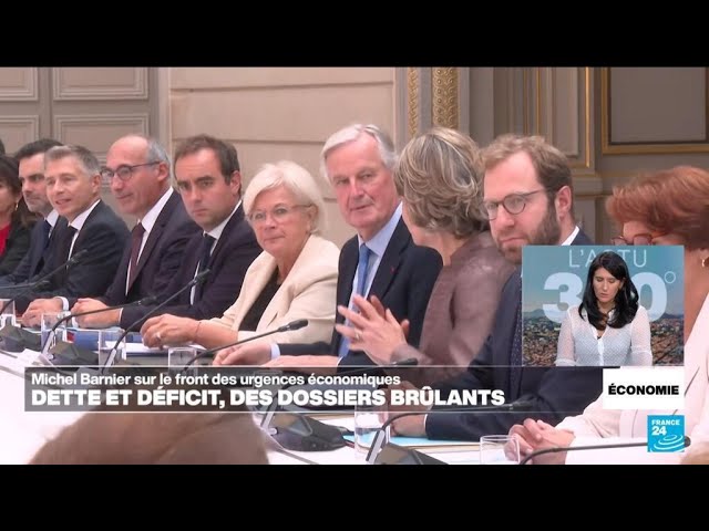 Les nouveaux ministres de Bercy sur le front de la dette et du déficit • FRANCE 24