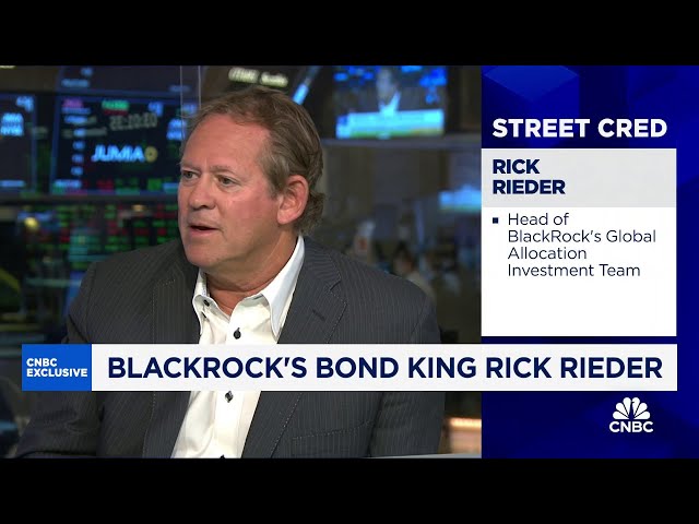 ⁣BlackRock's Rick Rieder: 'extraordinary' market move pricing in recession was too muc