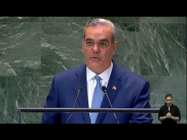 ⁣EN VIVO Presidente Luis Abinader habla en la ONU