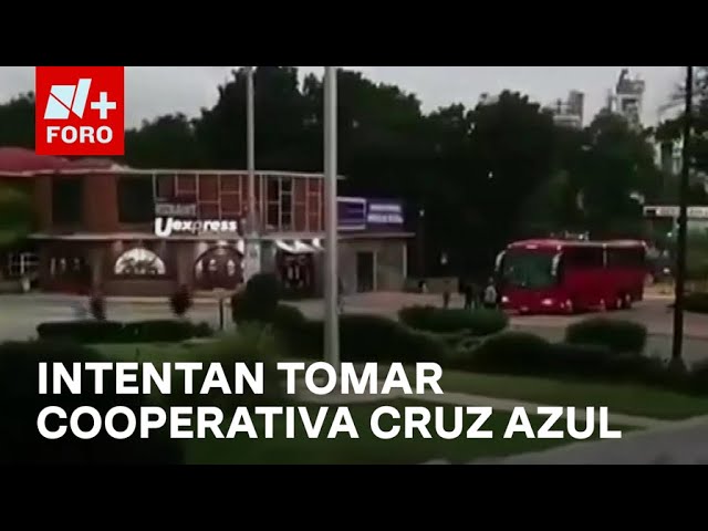 ⁣Detienen a 120 personas por intentar tomar la cooperativa Cruz Azul - Las Noticias