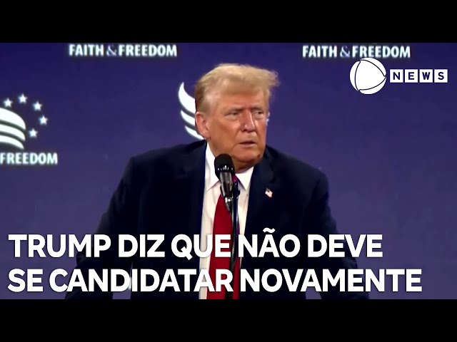 Trump afirma que se perder não vai mais concorrer ao cargo