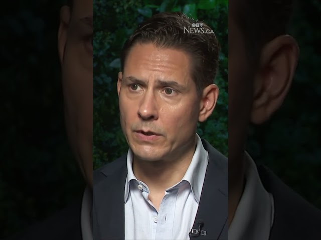 ⁣Michael Kovrig describes moment he was detained in China