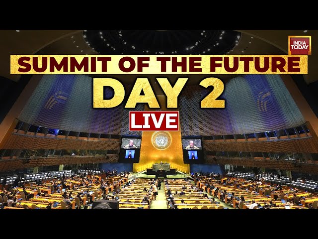 ⁣LIVE: United Nations Summit Of The Future Day 2 Commences After PM Modi's Speech | PM Modi US V