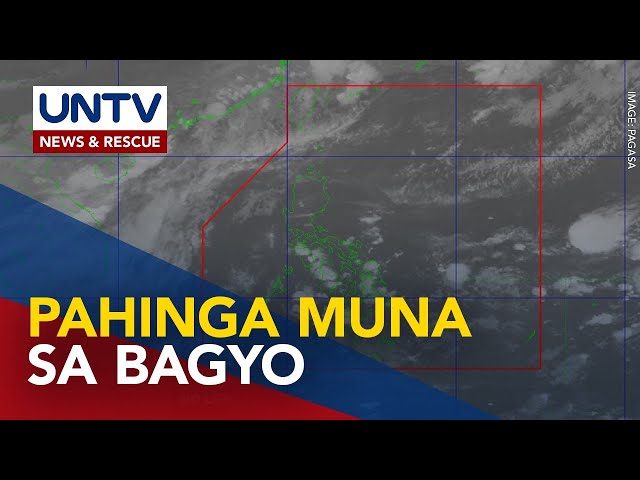 ⁣Walang LPA o bagyo hanggang Huwebes - PAGASA