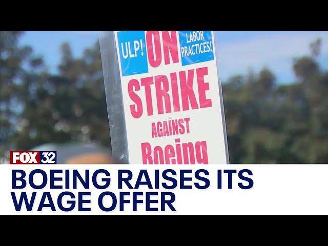 ⁣Boeing raises offer to end strike