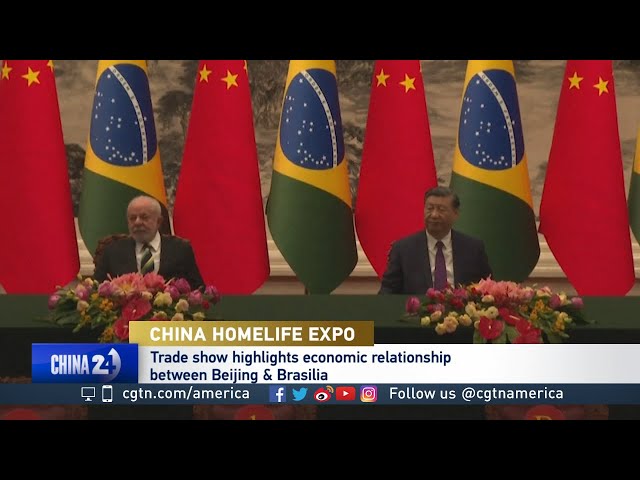 ⁣Trade expo strengthens ties between China and Brasil