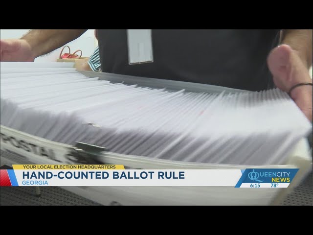 Q&A: Georgia Board of Elections to force counties to hand-count ballots