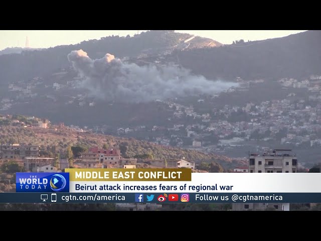 ⁣Hezbollah vows to retaliate after Israeli attacks in Beirut