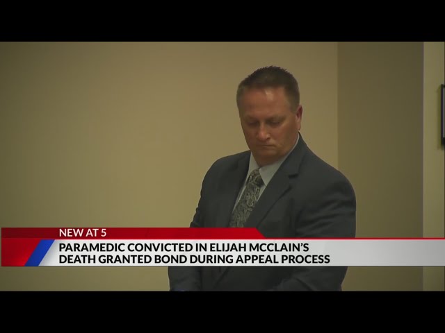 Paramedic convicted in Elijah McClain’s death granted bond during appeal process