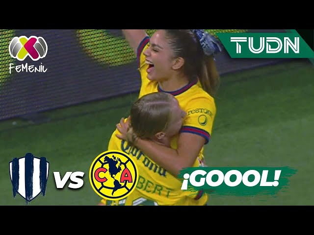 ¡GOL Y MADRUGA! Luebbert define bien | Monterrey 0-1 América | Liga Mx Femenil AP2024-J11 | TUDN