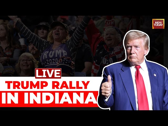 Trump Live | Trump Rally In Indiana Live | Trump Speech Live | Trump Campaign | US Elections 2024