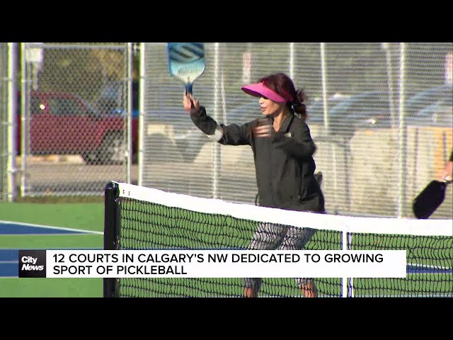 ⁣Calgary opens 12 new pickleball courts