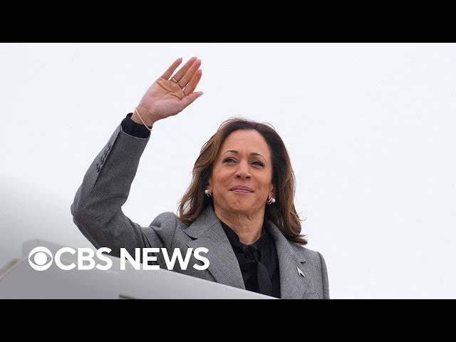 ⁣Harris gains ground with economy-focused voters, CBS News poll finds