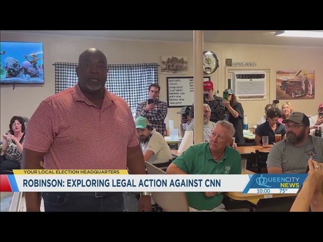 ⁣Lt. Governor Robinson returns to the campaign trail amid controversy