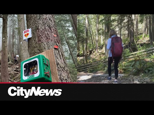 Defibrillators installed along Metro Vancouver's Grouse Grind