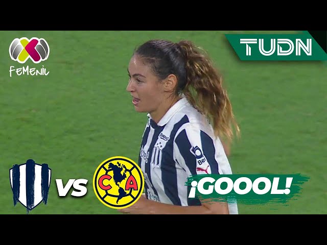 ¡Se acerca Rayadas! Burkenroad fusila | Monterrey 2-4 América | Liga Mx Femenil AP2024-J11 | TUDN