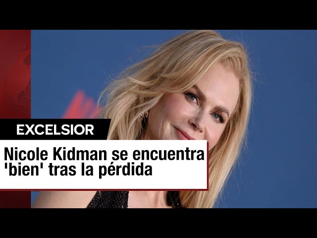 ⁣Nicole Kidman se encuentra 'bien' tras la pérdida de su madre