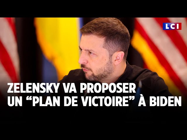 Zelensky va proposer un "plan de victoire" à Biden