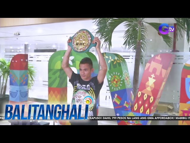 PHL Boxer Melvin Jerusalem, nadepensahan ang kaniyang WBC World Strawweight title... | Balitanghali