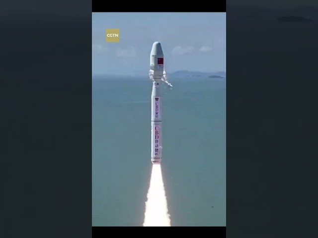 China's Smart Dragon-3 rocket launches 8 satellites from sea