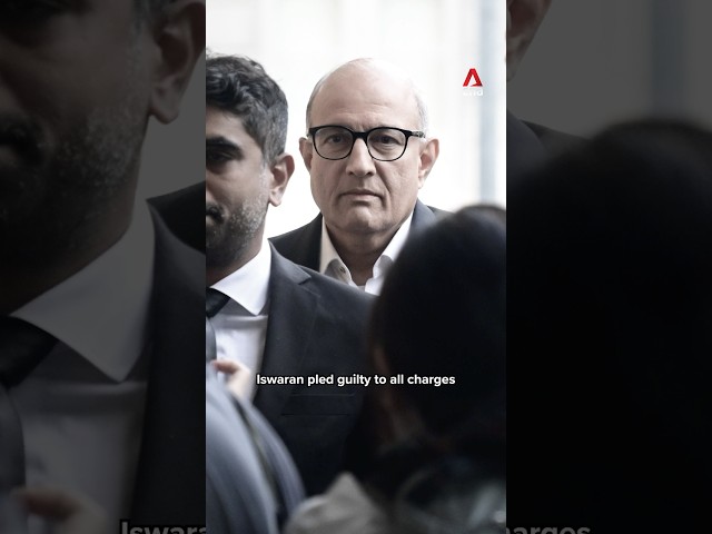 ⁣Former transport minister S Iswaran pleads guilty after charges amended