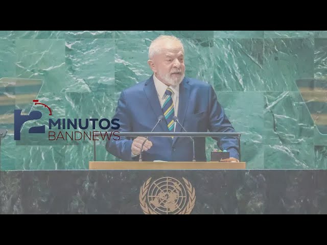 ⁣BandNews em 2 Minutos (23/09/24 - Manhã) Lula discursa na 79ª Assembleia Geral da ONU