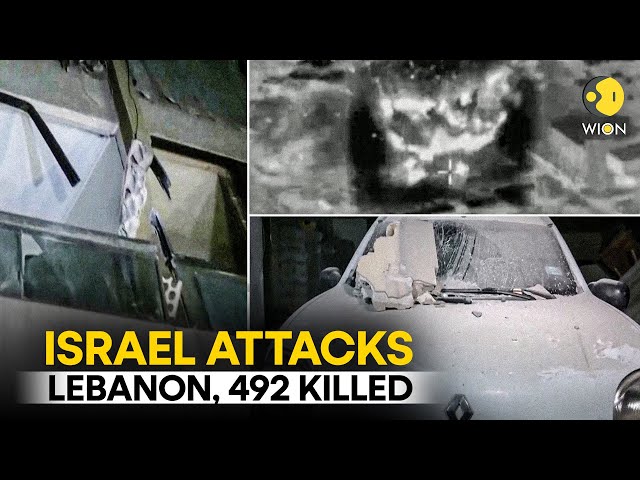 Israel-Hezbollah War: At least 492 people killed, over 1,600 wounded in Lebanon | WION Originals