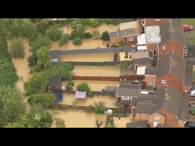 ⁣No Comment : inondations au Royaume-Uni