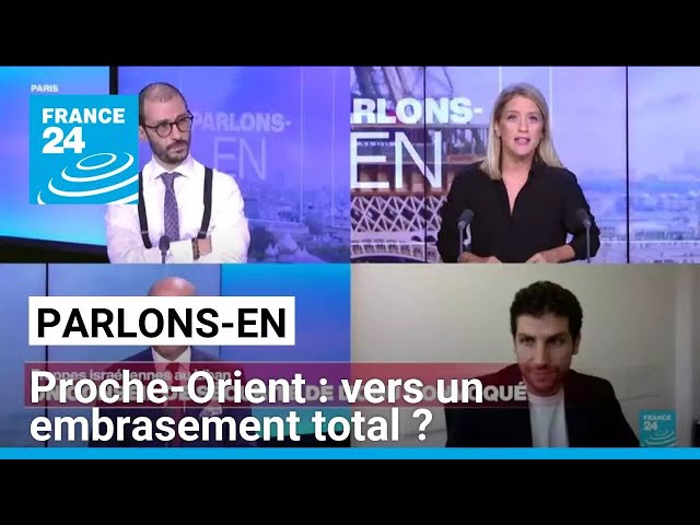 ⁣Proche-Orient : vers un embrasement total ? Parlons-en avec A. Samrani, D. Trinquand et B. Tarabey