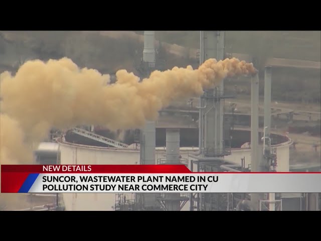 ⁣Study finds sources of pollution near Commerce City