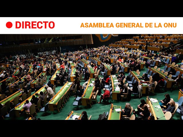 ⁣ONU  EN DIRECTO: SEMANA de ALTO NIVEL de La ASAMBLEA GENERAL de las NACIONES UNIDAS | RTVE Noticias