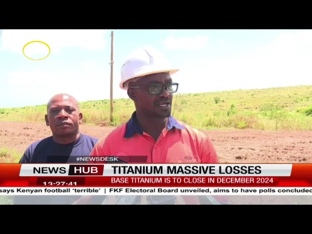 Massive job loss as Base Titanium mining company closes