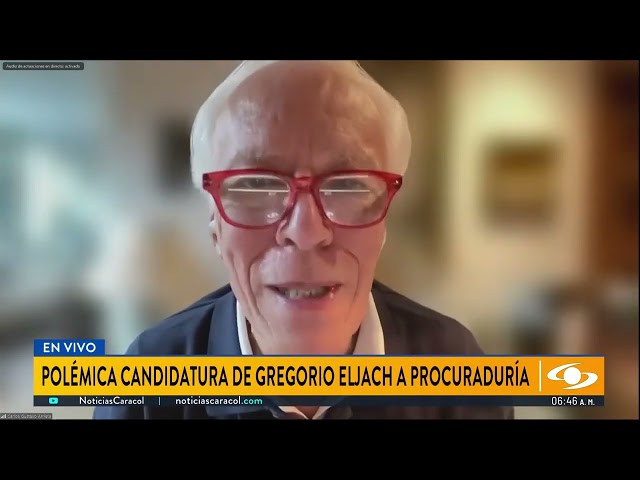 Hay polémica por candidatura de Gregorio Eljach a Procuraduría: "Es un abogado que conoce al pa