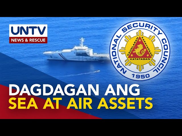 Pagbili ng karagdagang sea at air assets na magbabantay sa PH territories, plano ng pamahalaan – NSC